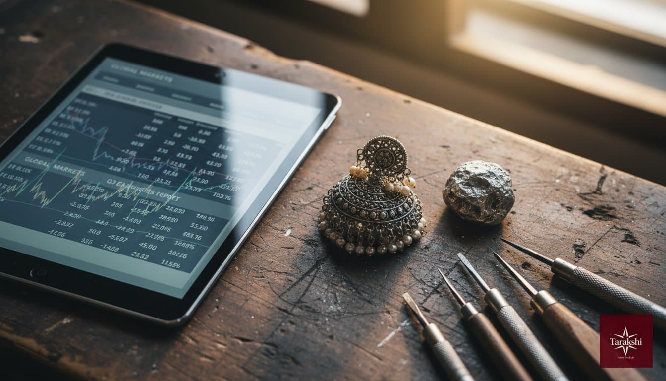 How to Read Silver Price Charts: Spot vs. MCX vs. Jewellery Rates