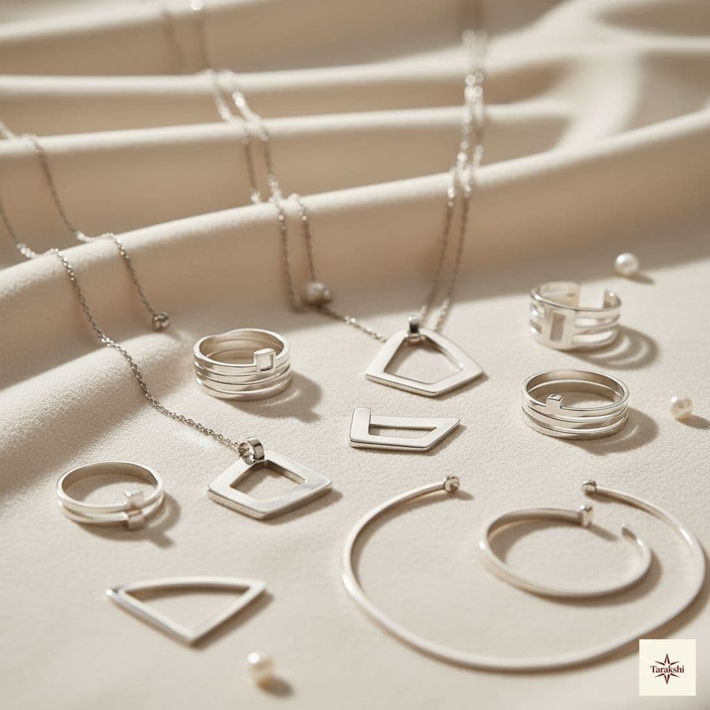 Contemporary Minimalist - Handcrafted Sterling Silver Collection