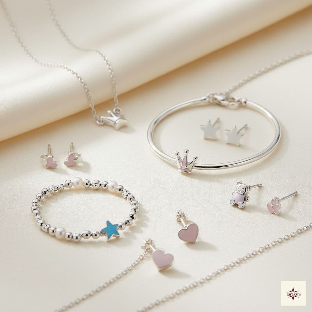 Kids & Baby Jewelry collection background