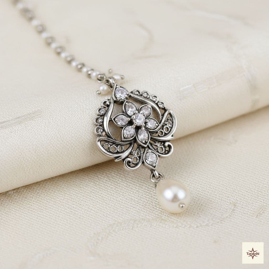 Maangtikka - Handcrafted Sterling Silver Collection