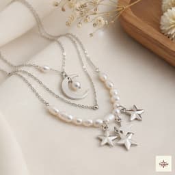 Celestial Pearl Pendant Chain thumbnail 1