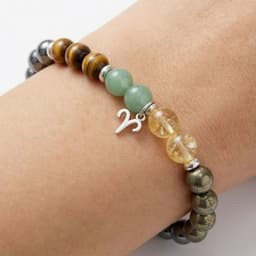Aries Zodiac Multi-Gemstone Bracelet thumbnail 1