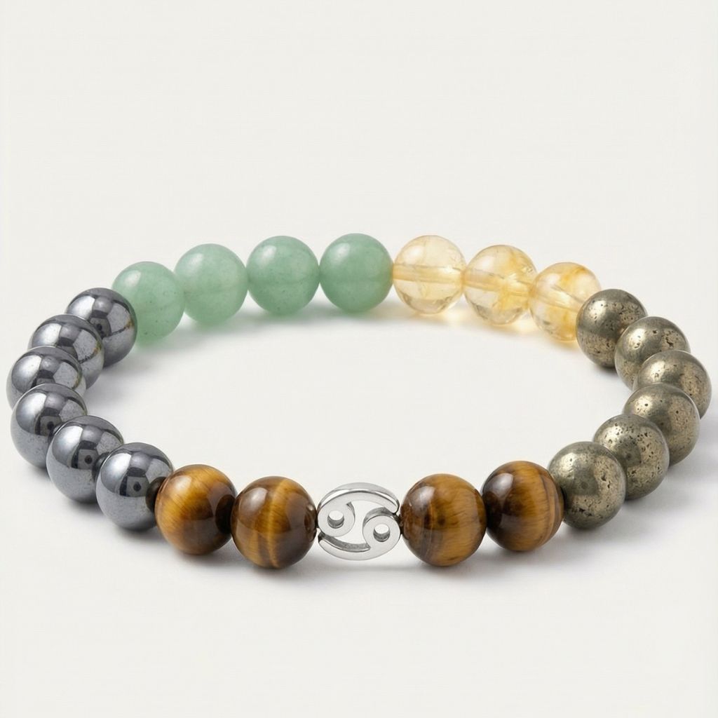 Cancer Zodiac Multi-Gemstone Bracelet thumbnail 1