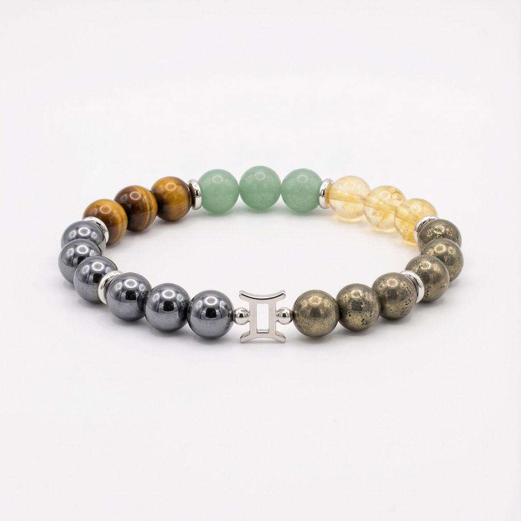 Gemini Zodiac Multi-Gemstone Bracelet image 1