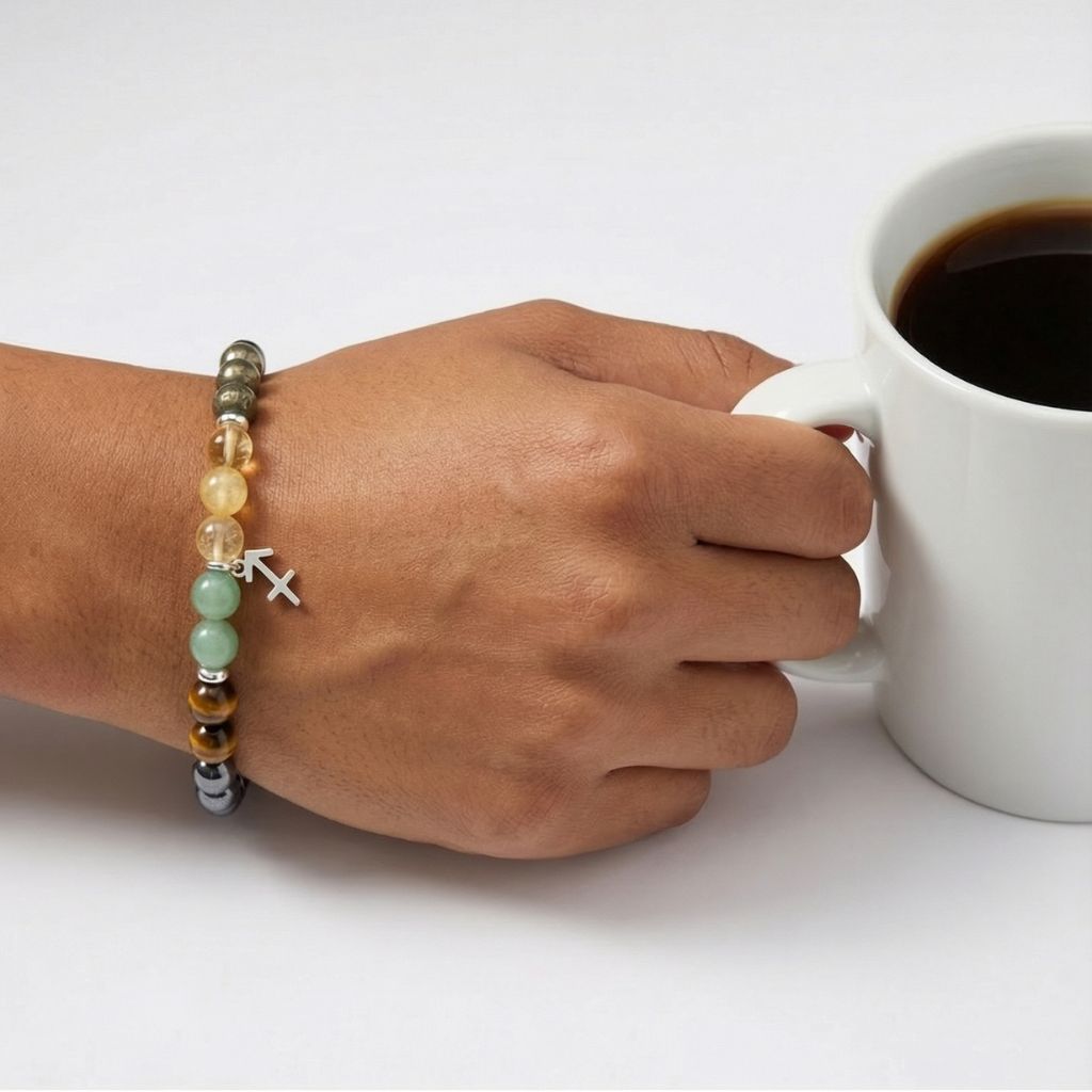 Sagittarius Zodiac Multi-Gemstone Bracelet thumbnail 1
