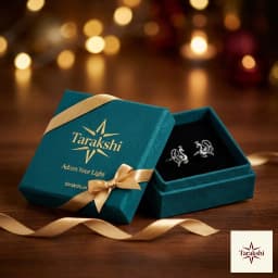 Tarakshi Oxidized Silver Peacock Toe Rings thumbnail 4