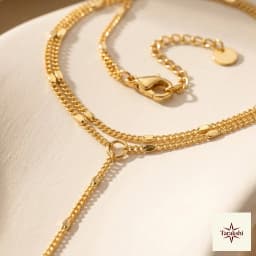 Aarushi Gold Plated Silver Hand Hathphool thumbnail 2