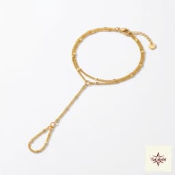 Aarushi Gold Plated Silver Hand Hathphool thumbnail 1