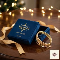 Aurelia Charm Bangle Set in Gold-Plated Silver thumbnail 4