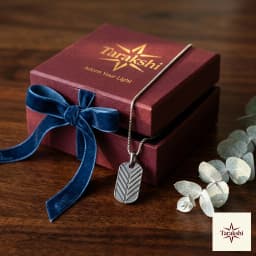 Chevron Crest Sterling Silver Pendant for Men thumbnail 5