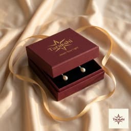 Elegant Pearl & Zircon Drop Earrings thumbnail 5
