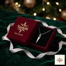 Geometric Spike Silver Pendant Necklace thumbnail 5