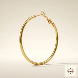 Gilded Radiance Contemporary 3 Hoop Earrings Set thumbnail 1