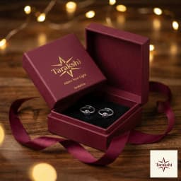 Tarakshi Oxidized Silver Sunburst Toe Rings thumbnail 4