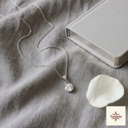 Tarakshi Solitaire Brilliance Silver Pendant Necklace thumbnail 3