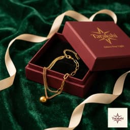 The Aura Dual-Chain Sphere Charm Bracelet thumbnail 5