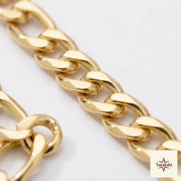 Aureus Figaro Chain Necklace thumbnail 2