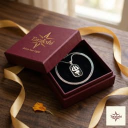 Divine Trishul Om 925 Sterling Silver Pendant thumbnail 5