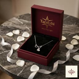 Personalized Infinity Heart Initial Silver Necklace thumbnail 5