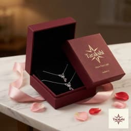 Delicate Butterfly Silver Anklets with Pink Gemstones thumbnail 5