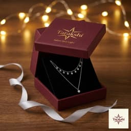Ethereal Sparkle Layered Silver CZ Necklace thumbnail 5