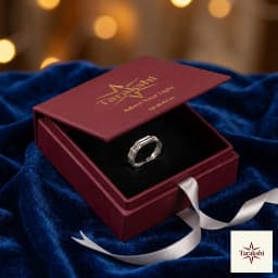Rhythmic Wave Adjustable Sterling Silver Ring thumbnail 5