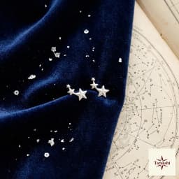 Twinkle Star Silver Stud Earrings thumbnail 3
