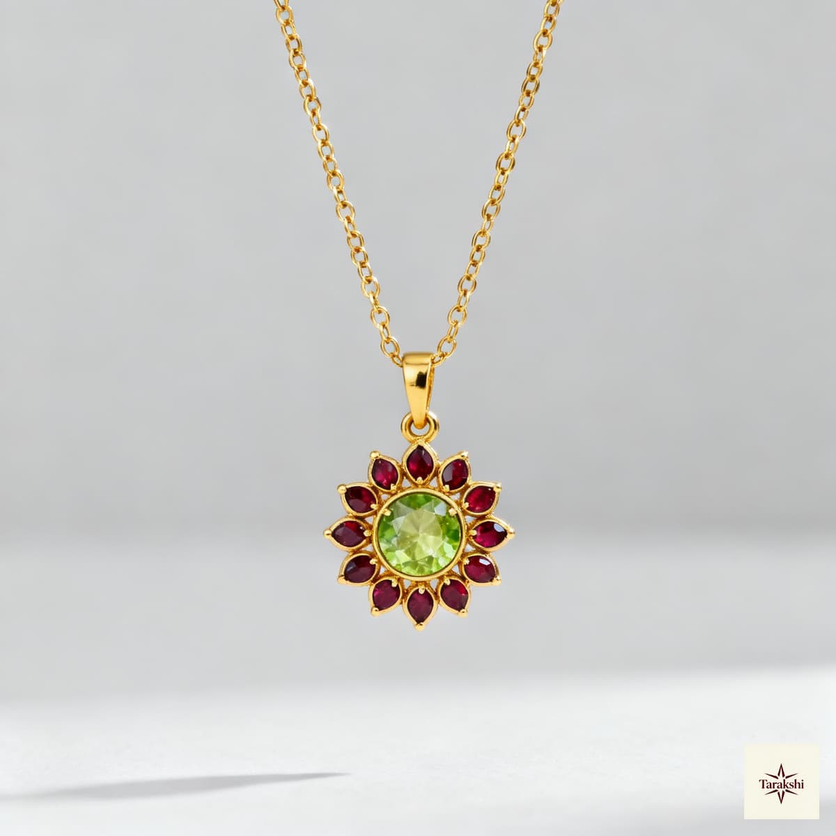 Classic Birthstone Gold Pendant image 1