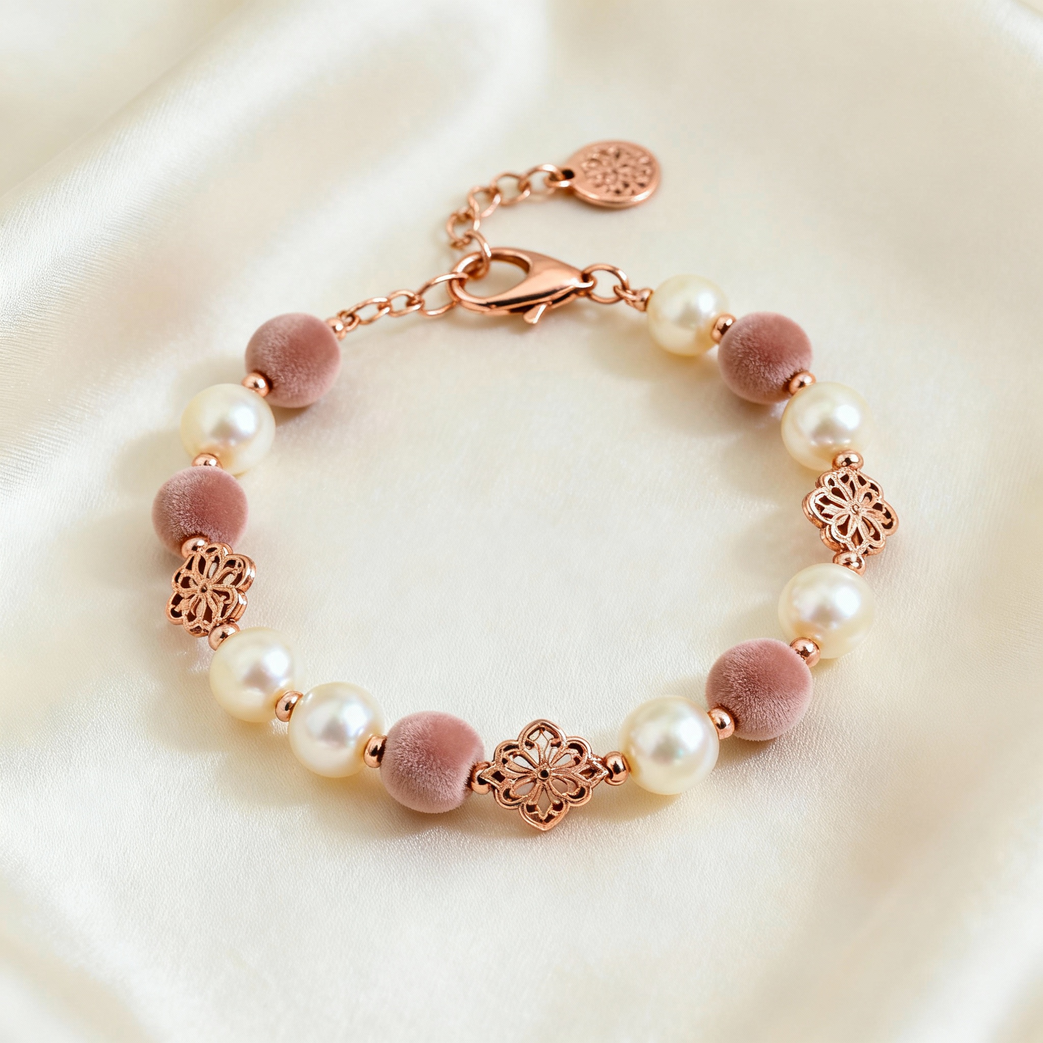 Romantic Pearl Bead Bracelet image 1