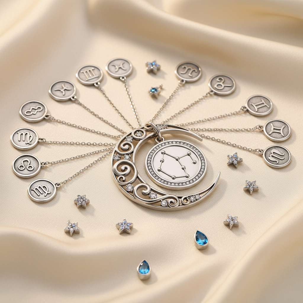Celestial & Zodiac - Handcrafted Sterling Silver Collection