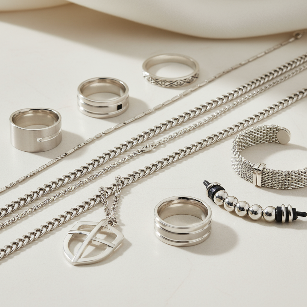 Men Collection - Handcrafted Sterling Silver Collection