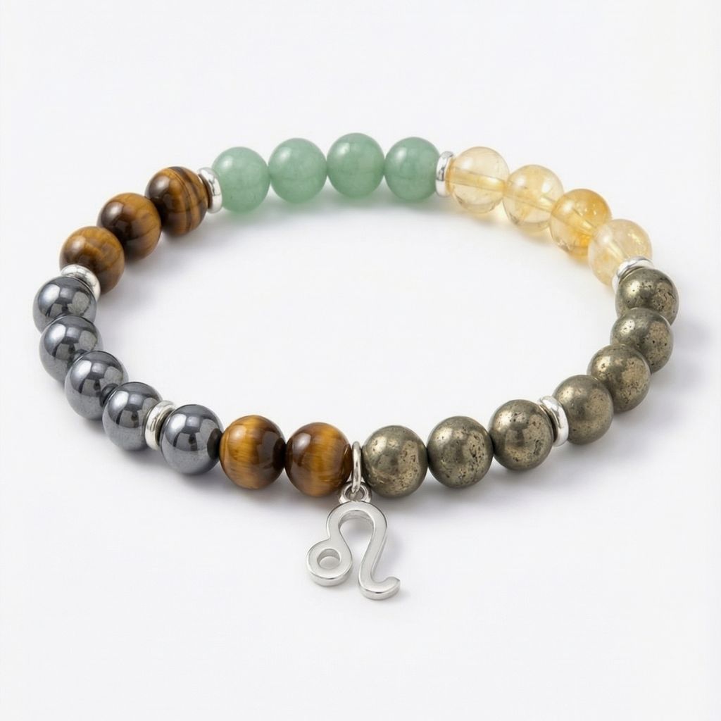 Leo Zodiac Multi-Gemstone Bracelet image 1