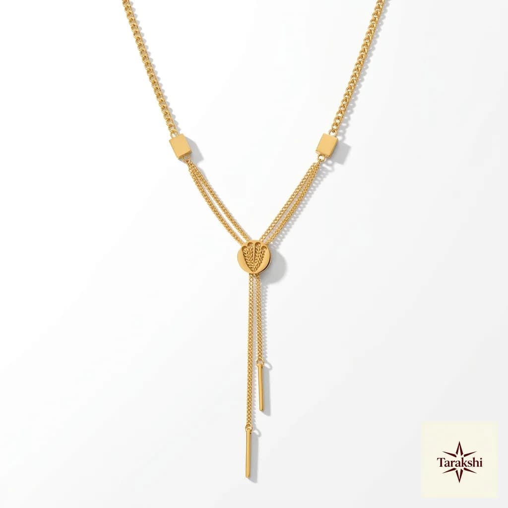 Aura Gold-Plated Sterling Silver Lariat Y-Necklace